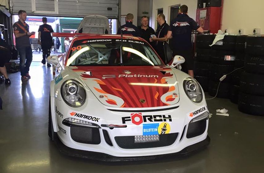 24h Dubai 2016, Platinum Racing Porsche