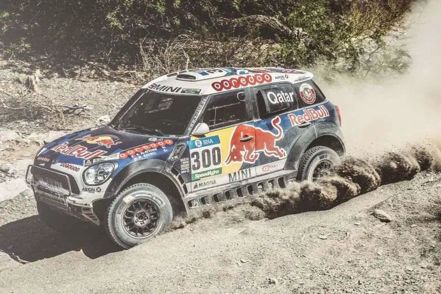 Nasser Al-Attiyah fastest on first part of stage 9