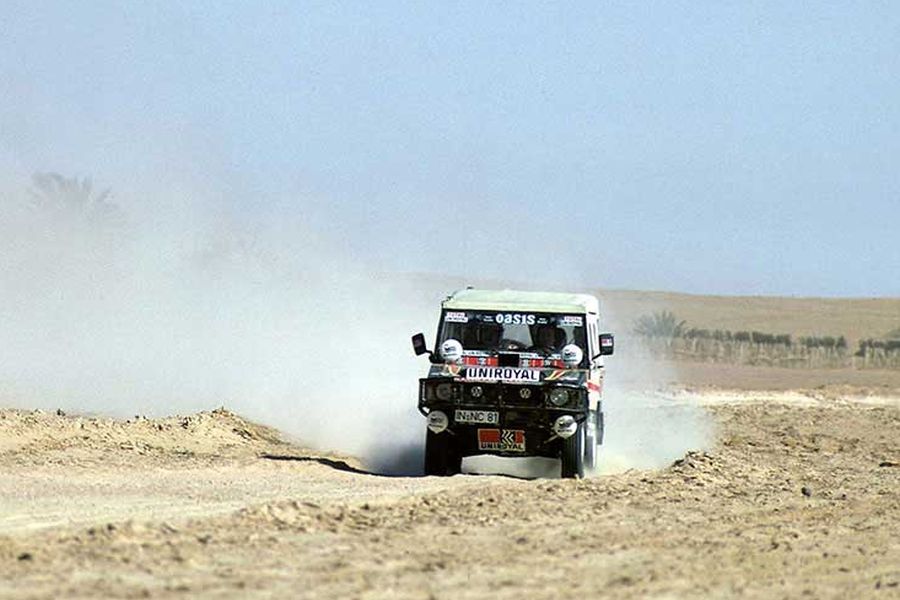 Volkswagen Iltis was a victorious car at 1980 Dakar Rally