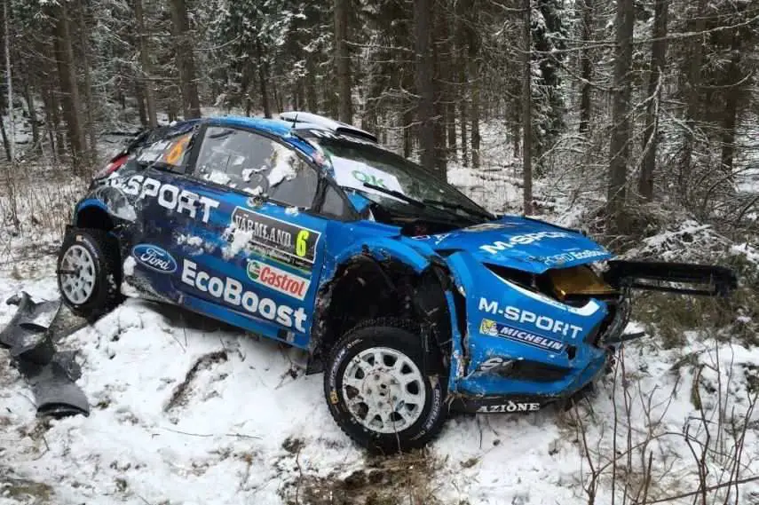 2016 Rally Sweden, Eric Camilli, Ford Fiesta