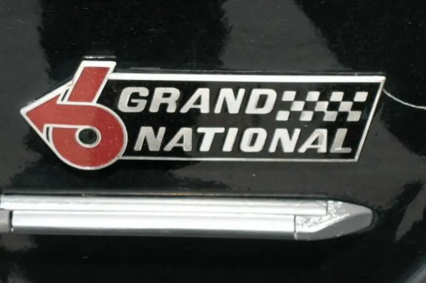 1986 Buick LeSabre Grand National emblem