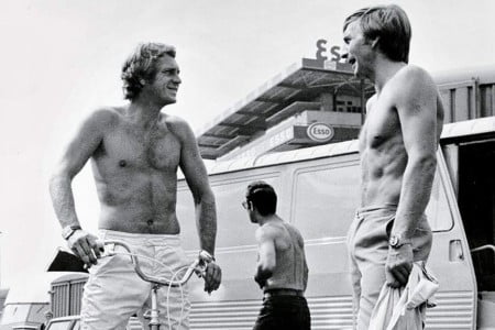 Steve McQueen, Derek Bell, Le Mans Movie, 1970