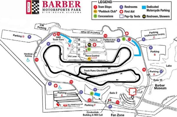 Barber Motorsports Park - Modern Racing Venue With a Museum | SnapLap