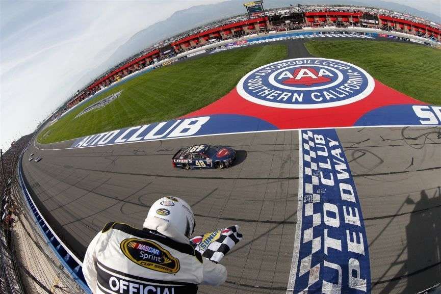 NASCAR Sprint CuPpSeries, Auto Club 400, Jimmie Johnson