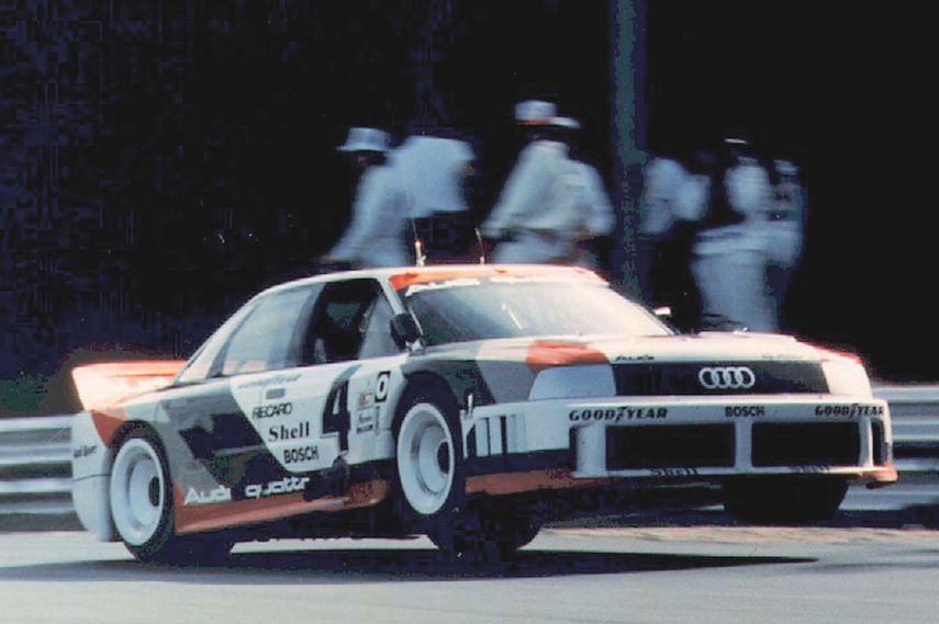 Hans-Joachim Stuck, 1989, Audi 90 quattro