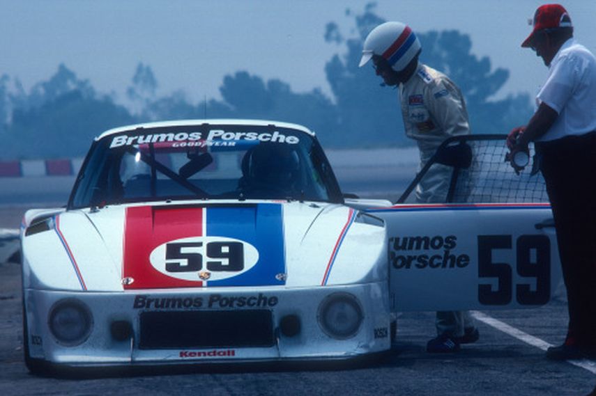 Peter Gregg and his Porsche 935