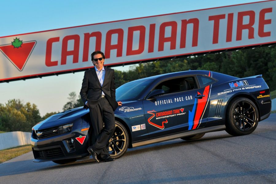 Ron Fellows is an owner of the Canadian Tire Motorsport Park