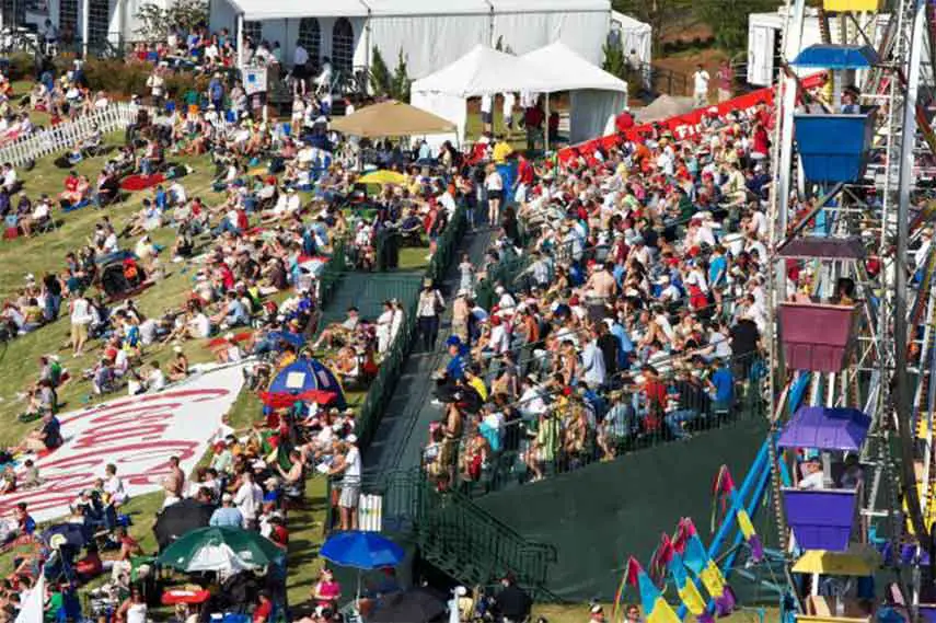 Barber Motorsports Park stands full