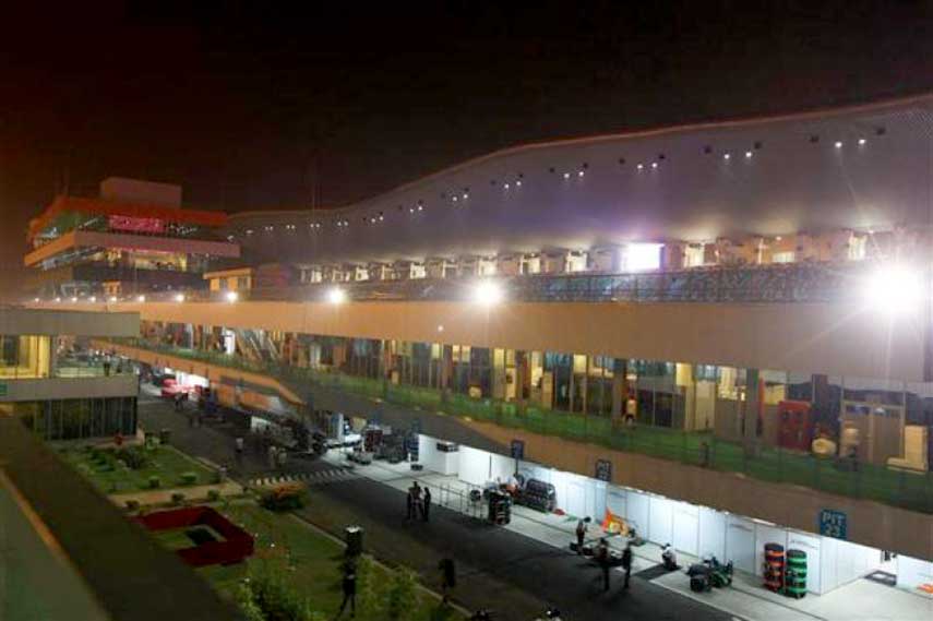 Buddh International Circuit pitlane