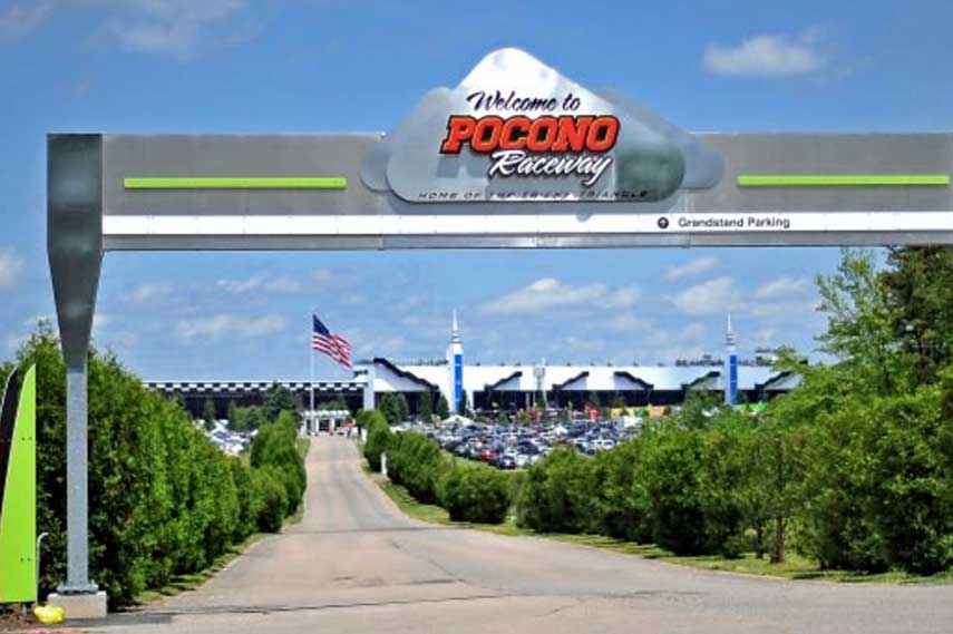 Pocono Raceway win like road information new video abc 500 