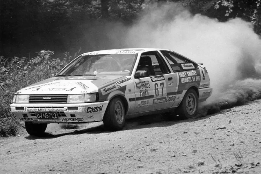 Raimund Baumschlager 1986, Toyota Corolla GT