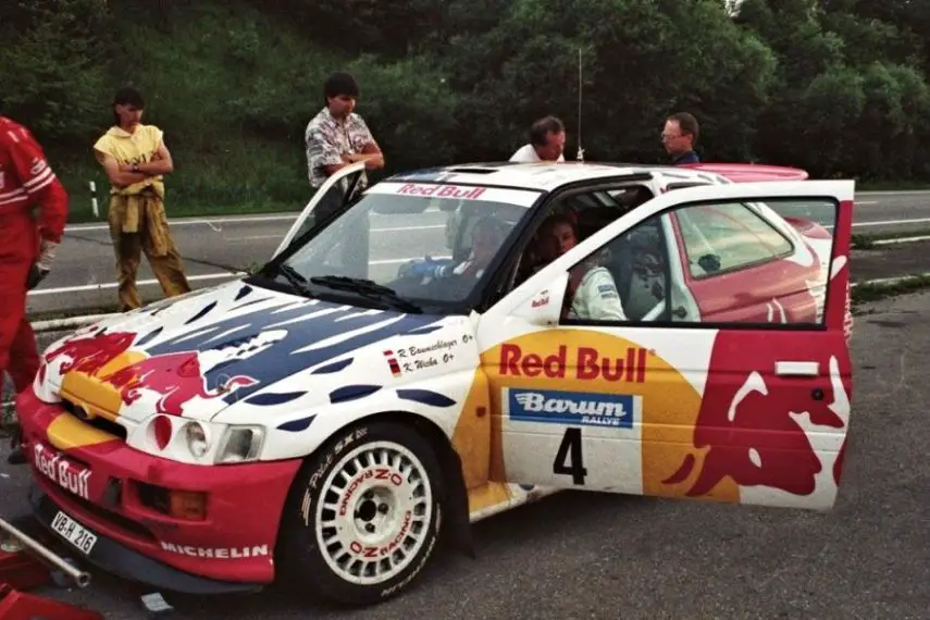 Baumschlager's Ford Escort RS Cosworth in 1993