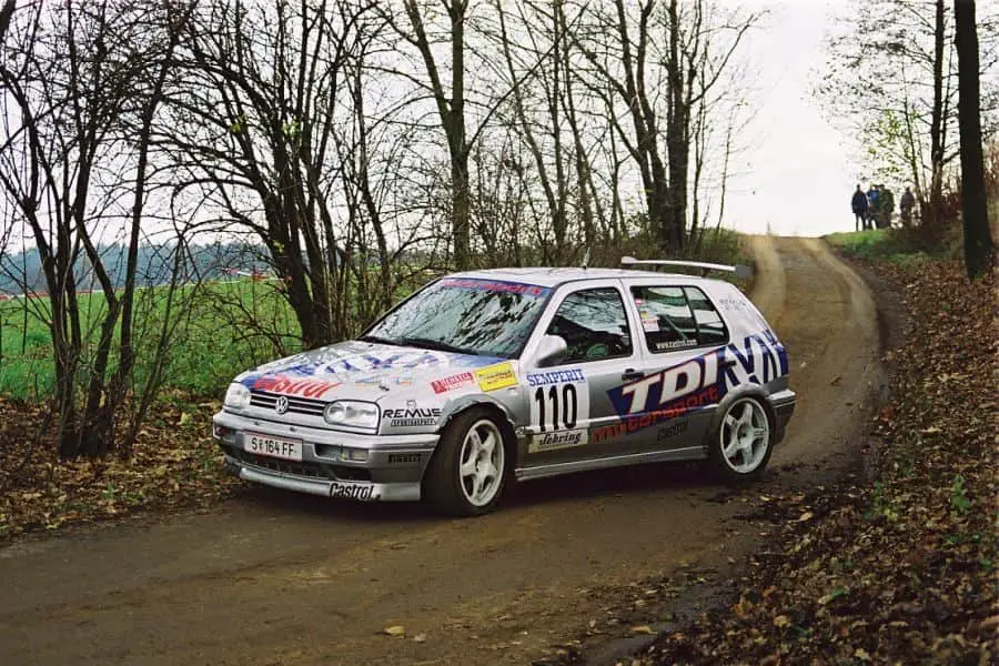 Raimund Baumschlager's Volkswagen Golf TDI, 1998