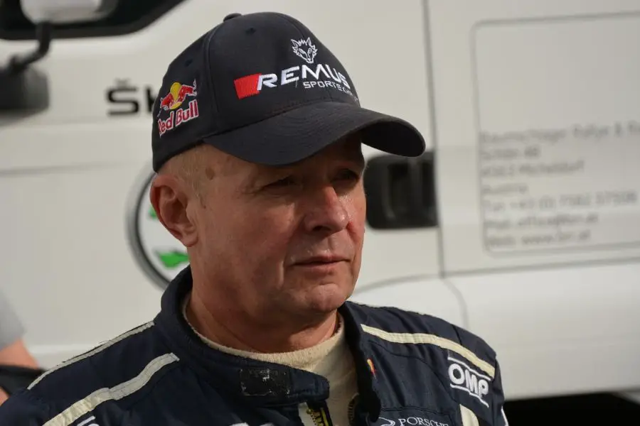 Austrian rally legend Raimund Baumschlager