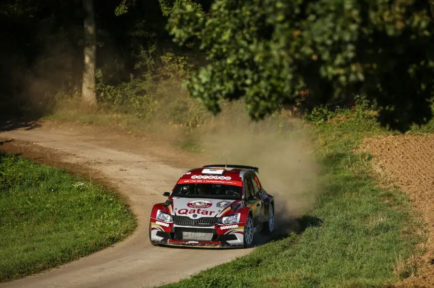 Nasser Al-Attiyah, 2015 WRC 2 champion, Skoda Fabia R5