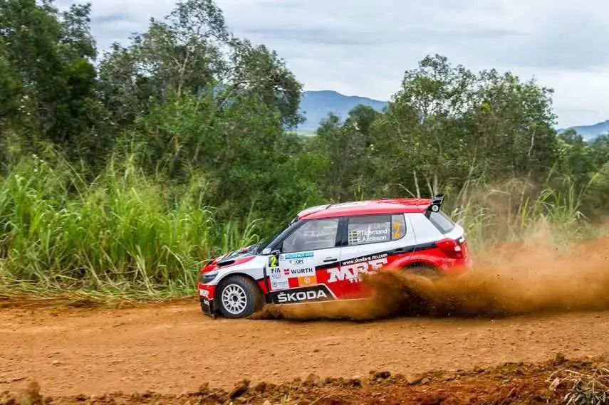 Skoda Fabia R5, Pontus Tidemand, 2015 APRC, New Caledonia