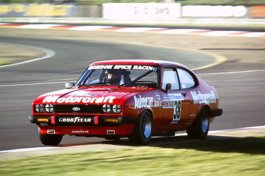 Gordon Spice, Ford Capri, British Saloon Car Championship, race