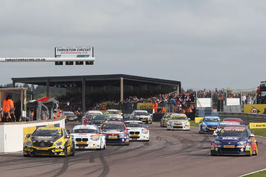 BTCC, British Touring Car Championship, Thruxton race events