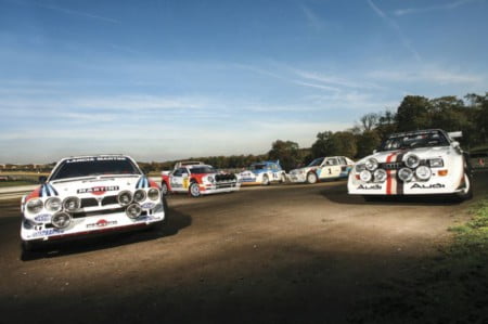 Group B rally cars