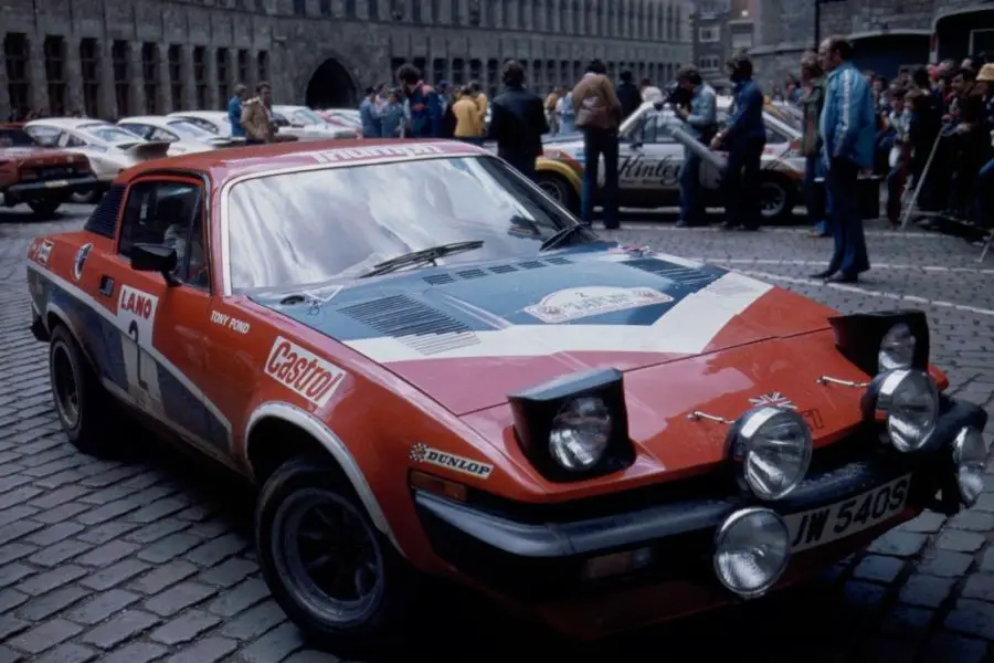 Tony Pond's Triumph TR7 V8