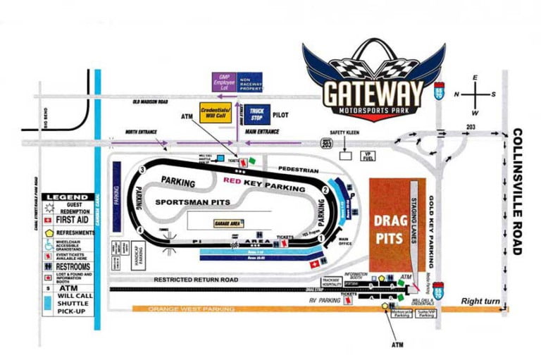 Future of Gateway Motorsports Park Looks Bright After Avoiding Disaster