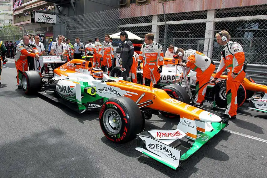 Force India Formula sahara grand prix team 2016