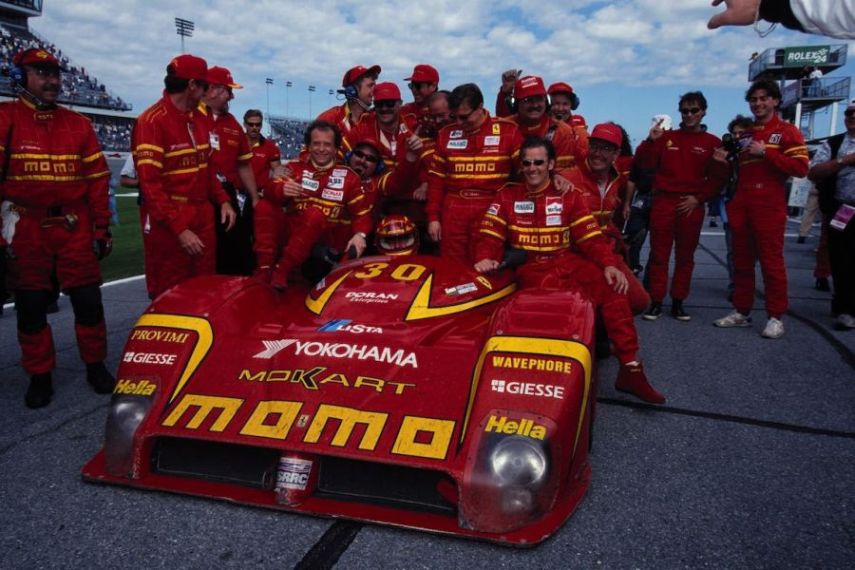 Didier Theys was among 1998 Daytona 24h winners in the #30 Ferrari 333 SP