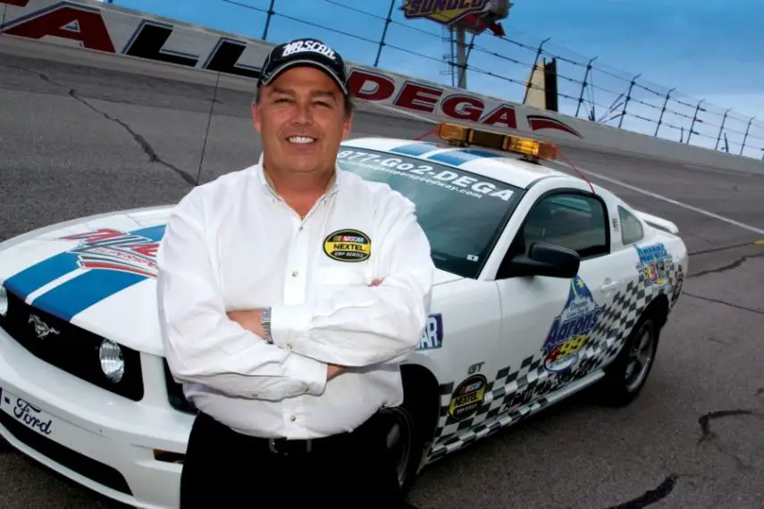 Brett Bodine works as NASCAR pace car driver