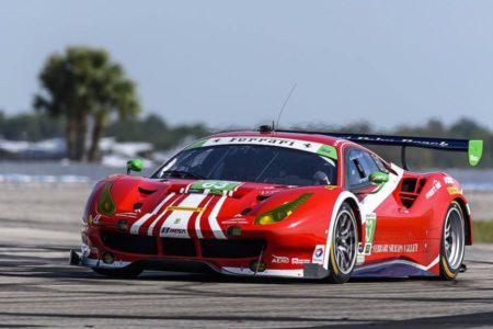 Ferrari 488 GT3, Scuderia Corsa, 12h Sebring