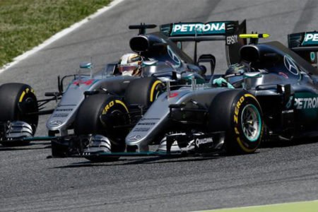 Lewis Hamilton & Nico Rosberg