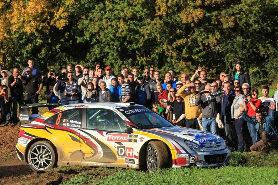 Yves Matton at 2014 Rallye du Condroz-Huy