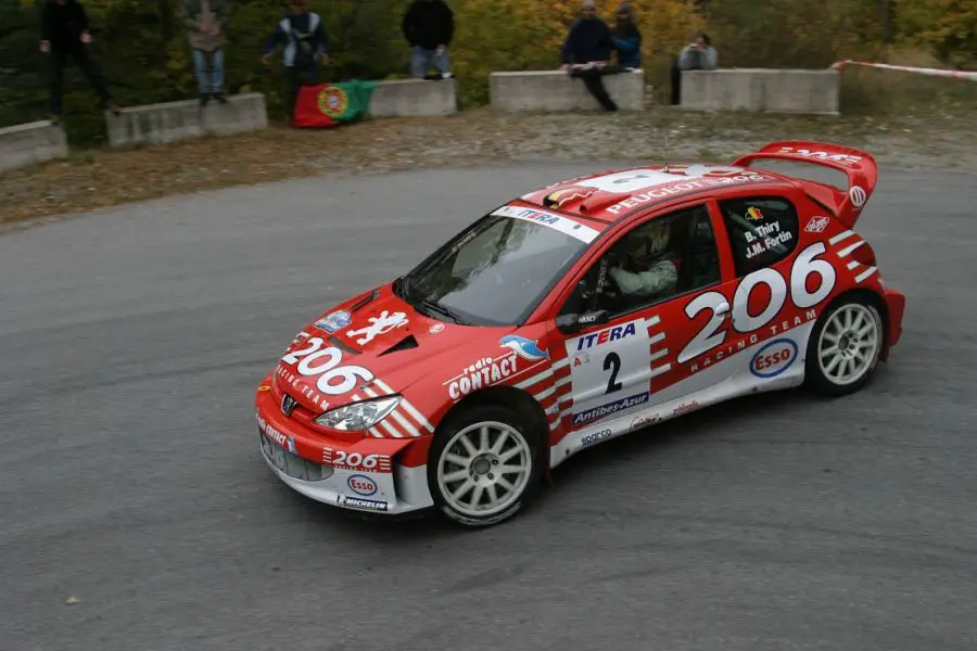 Bruno Thiry and Jean-Marc Fortin - 2003 European Rally Champions