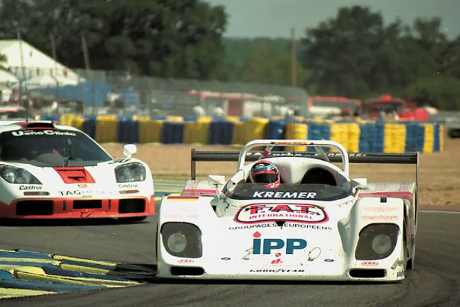 Toivonen was driving the #1 Kremer K8 Spyder-Porsche at 1996 Le Mans 24 Hours