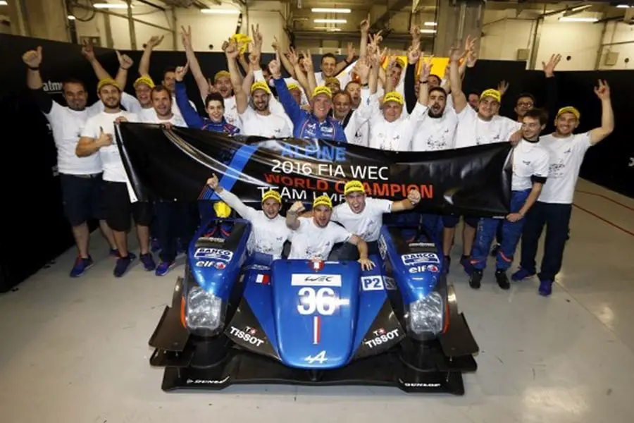 2016 FIA WEC, LMP2 champions - Signatech Alpine