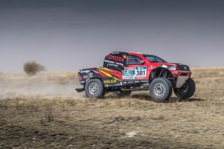 Toyota Hilux Evo for 2017 Dakar Rally