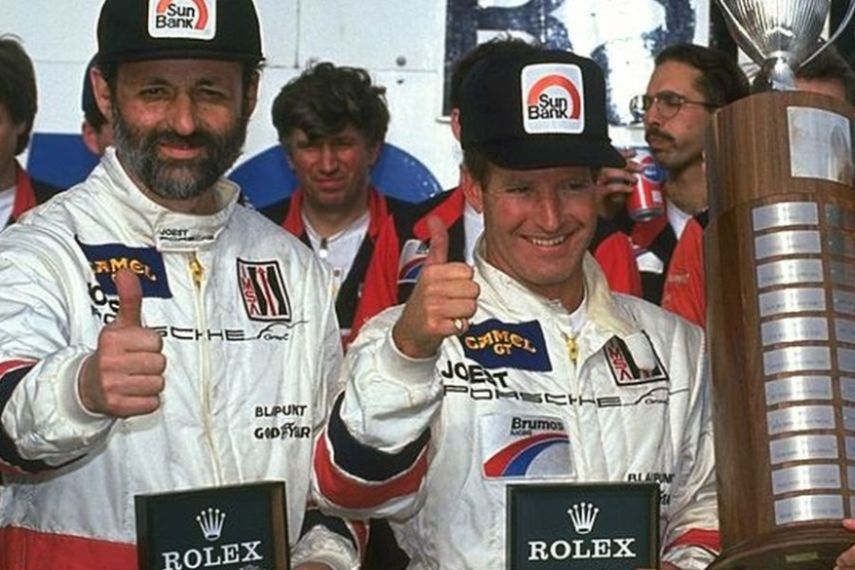 Henri Pescarolo and Hurley Haywood in 1991