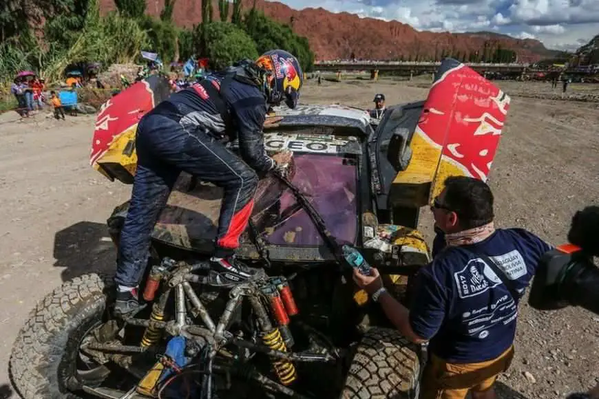 Carlos sainz, stage 4 Dakar Rally 2017