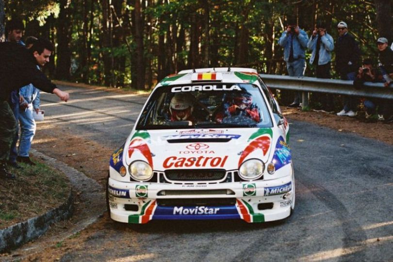 Toyota Corolla WRC was the championship winning car in 1999