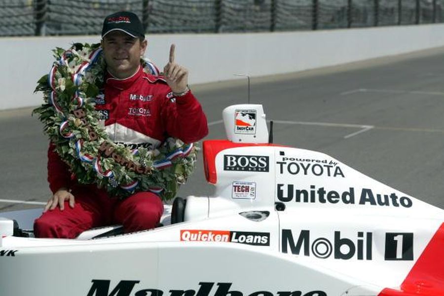 2003 Indy 500 winner Gil de Ferran - powered by Toyota