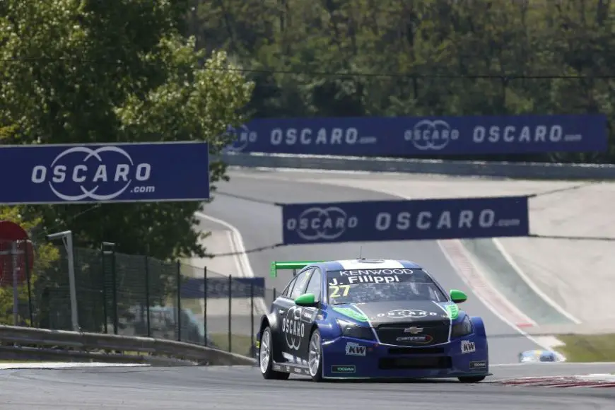 Filippi spent two WTCC season driving Chevrolet Cruze TC1