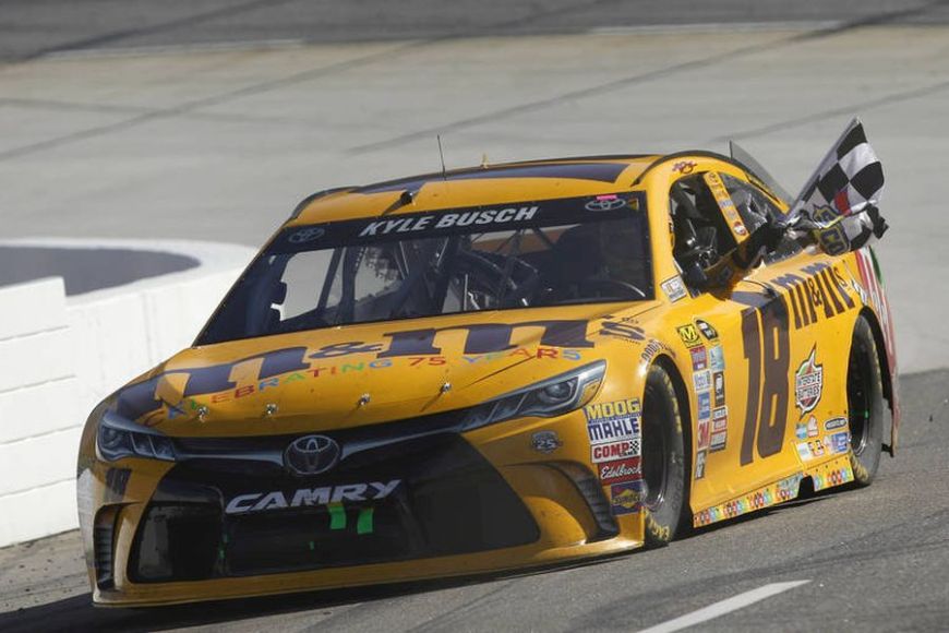 Kyle Busch - 2016 NASCAR Cup Series champion with Toyota