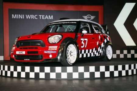 MINI WRC Team Launch, Oxford, 11 April 2011. Presentation of the MINI John Cooper Works WRC (04/11).