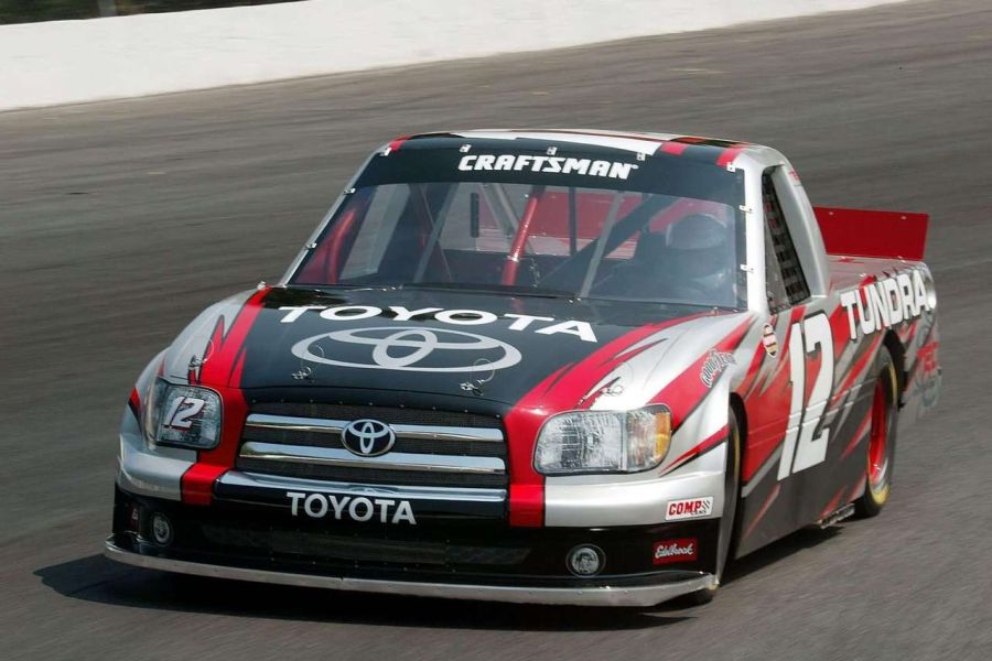 Toyota Tundra prepared for the 2004 NASCAR Craftsman Truck Series