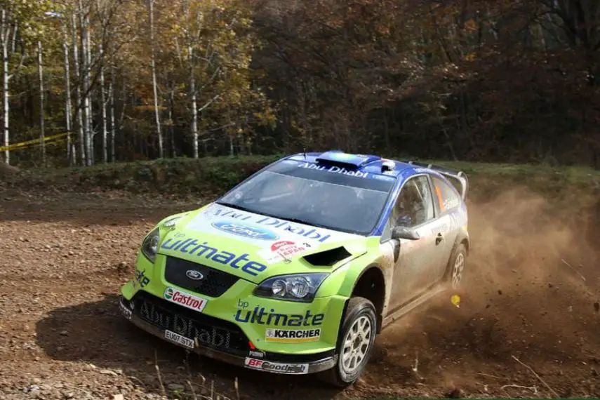 Marcus Gronholm in Ford Focus RS WRC in2007