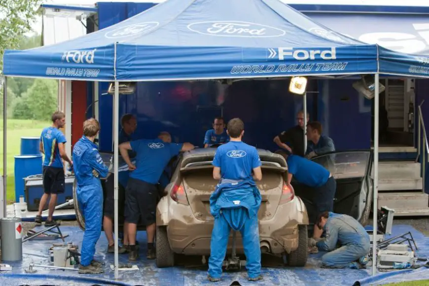 M-Sport was running Ford World Rally Team until 2012