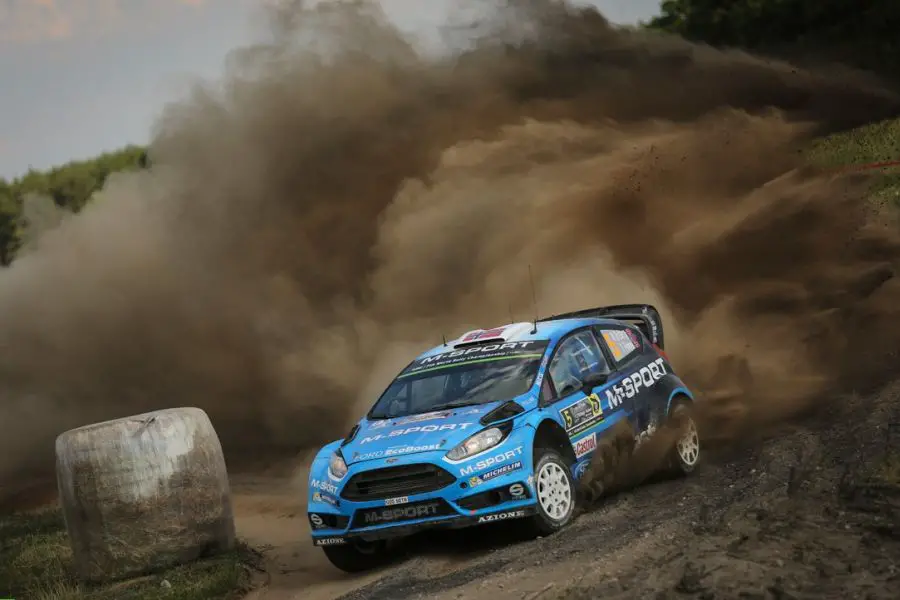 M-Sport's Ford Fiesta RS WRC in 2016