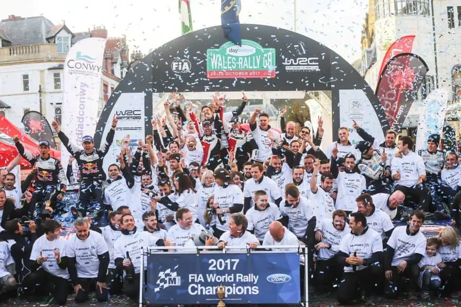 2017 World Rally Champions - M-Sport World Rally Team