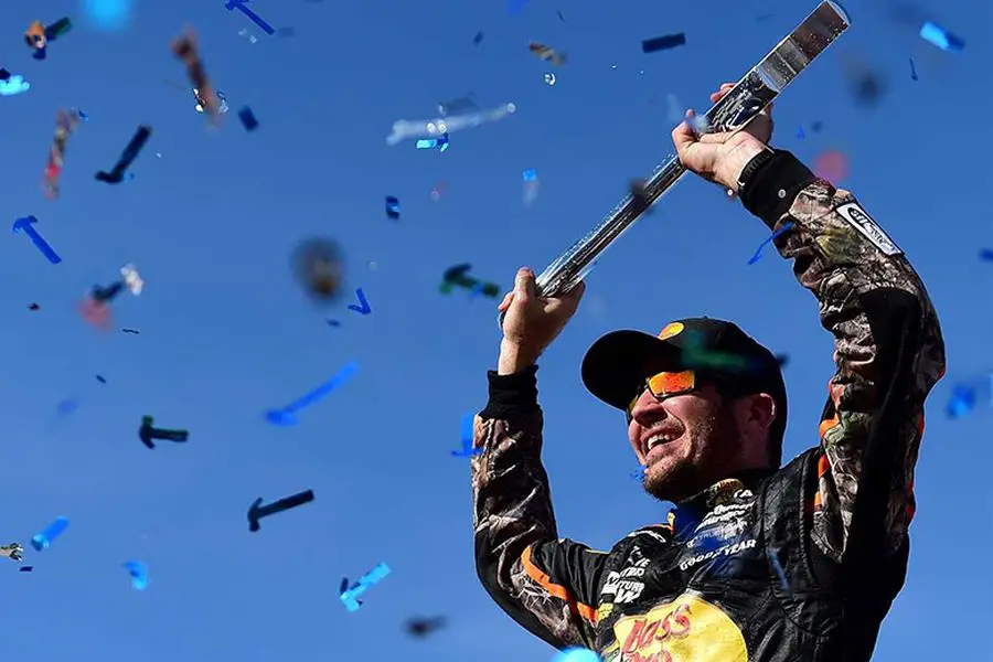 Las Vegas , Martin Truex wins