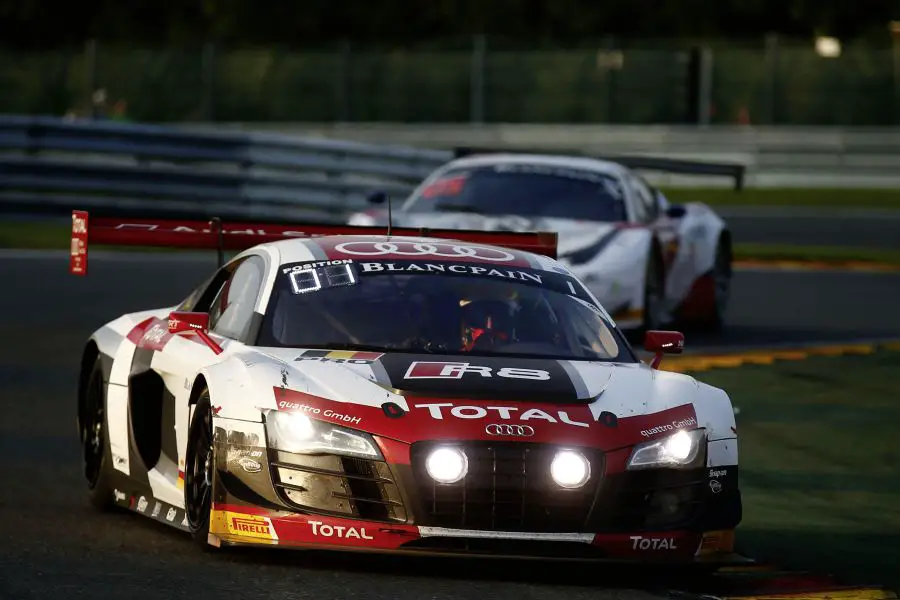 WRT's victorious car at 2014 Spa 24 Hours