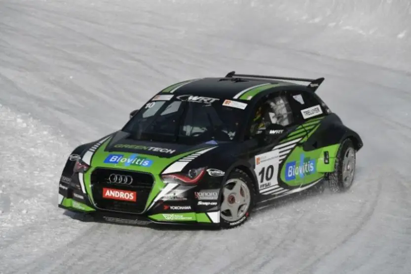 Benoit Treluyer's Audi A1 quattro at Trophee Andros race